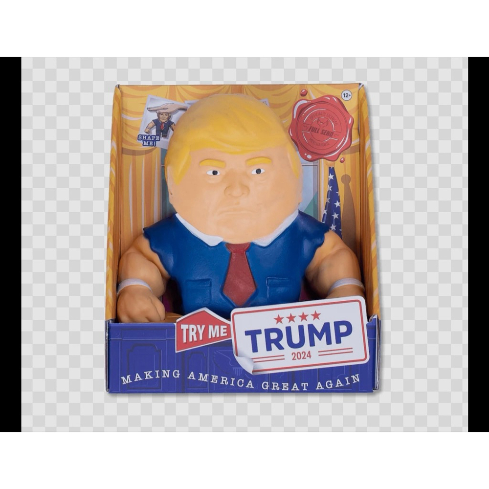 Unisex Full Send Trump Toy - One Size - Blue